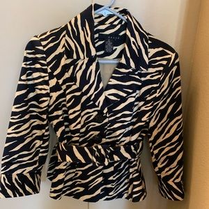 Grace Animal Print Jacket